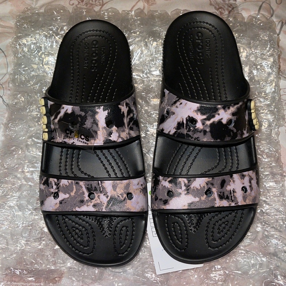 Crocs Bleach Dye Sandals